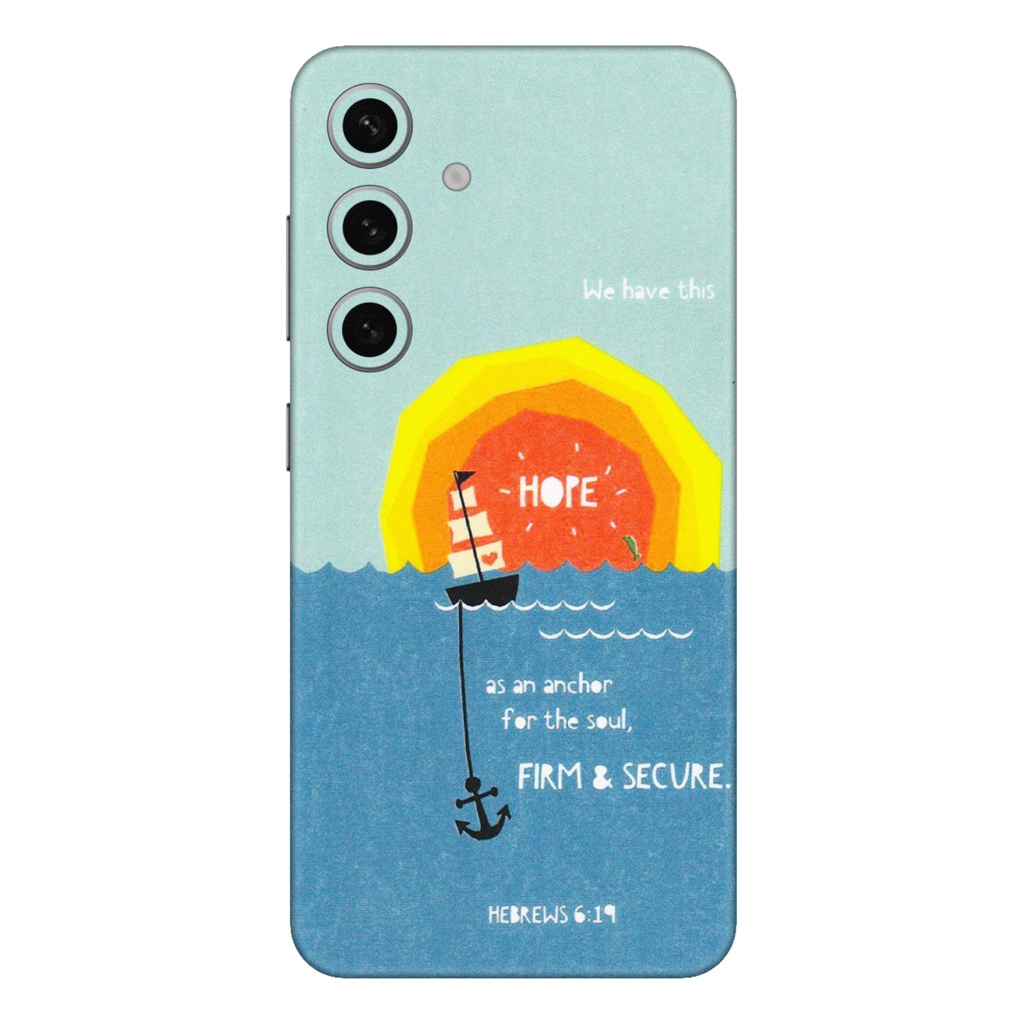 Samsung A/S Series Phone Skins (All Models) - A Beautiful Sunset of Hope - Matte Finish (M-75) Samsung Galaxy S24 Plus