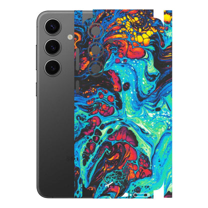 Samsung A/S Series Phone Skins (All Models) - Majestic Galactic Marbel - Matte Finish (M-85) Samsung Galaxy S24 Plus