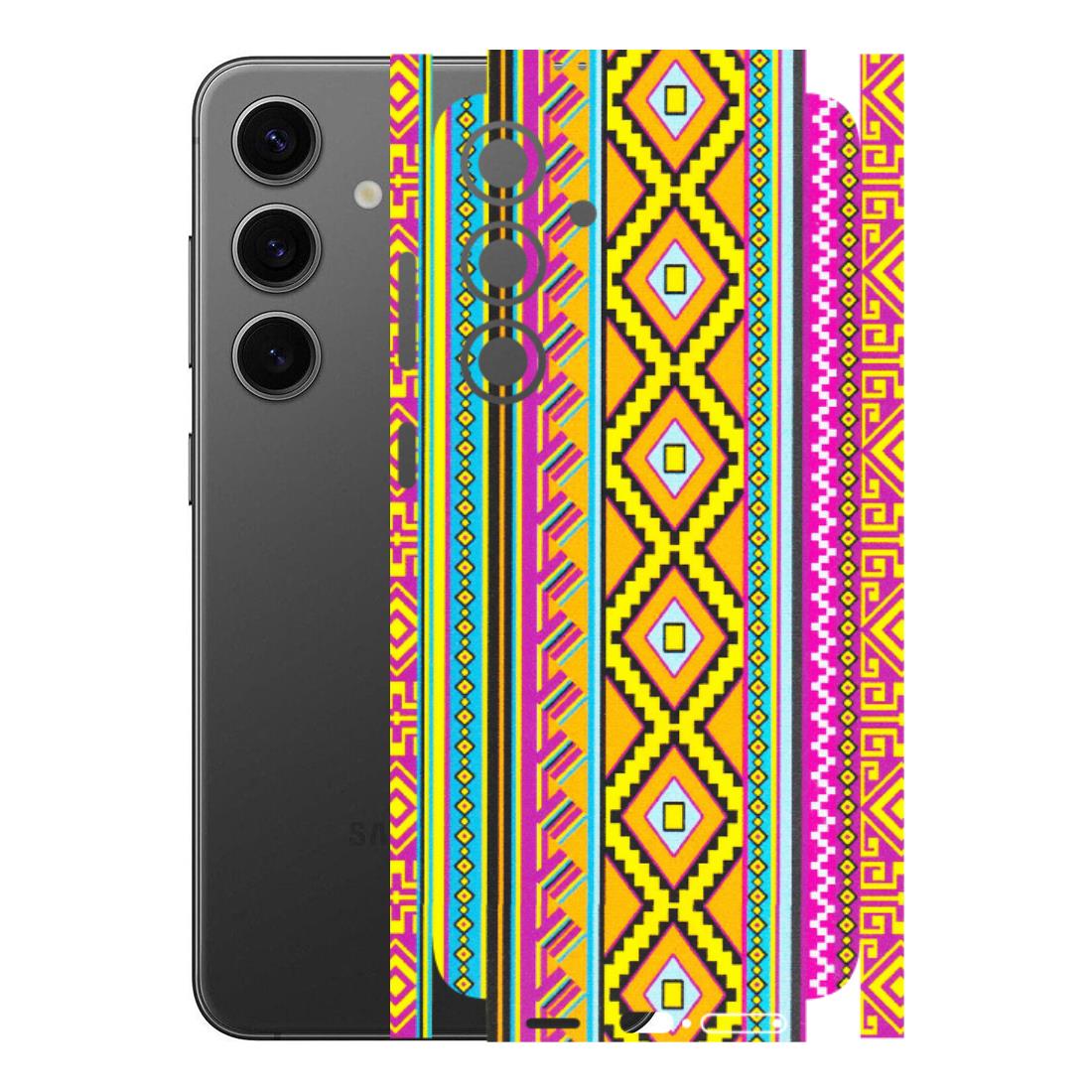 Samsung A/S Series Phone Skins (All Models) - Thai illustration - Matte Finish (M-89) Samsung Galaxy S24 Plus