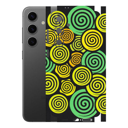 Samsung A/S Series Phone Skins (All Models) - Crazy Spiral - Matte Finish (M-91) Samsung Galaxy S24 Plus