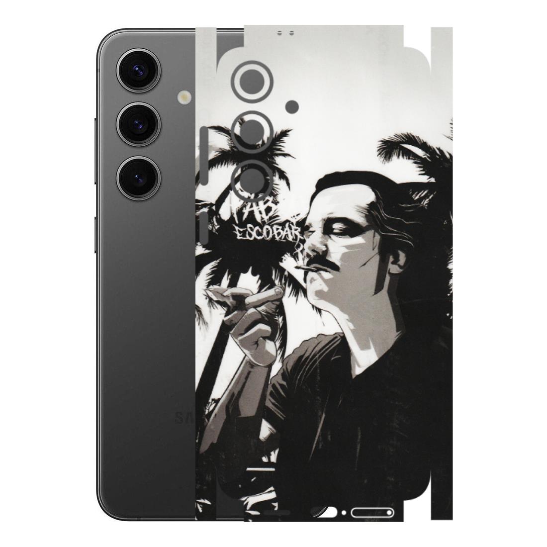Samsung A/S Series Phone Skins (All Models) - Pab Escobar - Transparent Finish (T-05) Samsung Galaxy S24 Plus