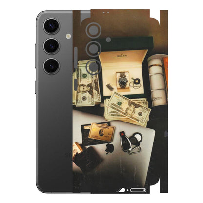 Samsung A/S Series Phone Skins (All Models) - Luxury Lifestyle - Transparent Finish (T-11) Samsung Galaxy S24 Plus