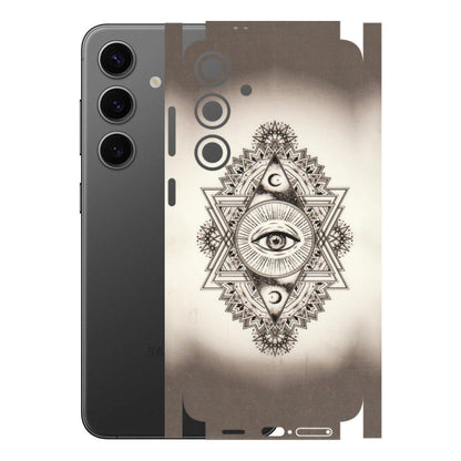 Samsung A/S Series Phone Skins (All Models) - Illuminati Great Eye - Transparent Finish (T-14) Samsung Galaxy S24 Plus