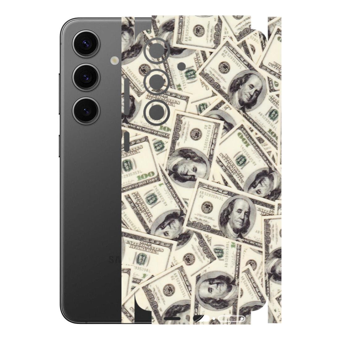 Samsung A/S Series Phone Skins (All Models) - Dollar Lover - Transparent Finish (T-17) Samsung Galaxy S24 Plus