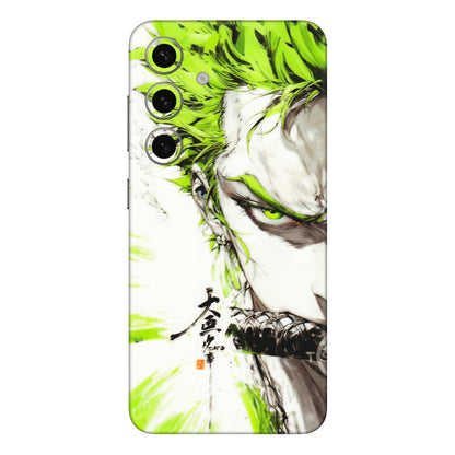 Samsung A/S Series Phone Skins (All Models) - Roro Taku Anime - Transparent Finish (T-18) Samsung Galaxy S24 Plus