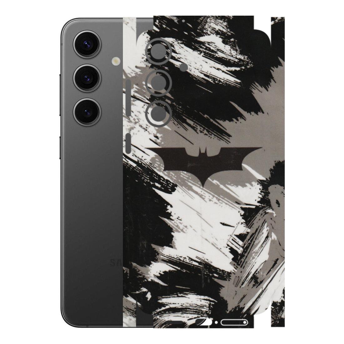 Samsung A/S Series Phone Skins (All Models) - Batman Fleece DC - Transparent Finish (T-19) Samsung Galaxy S24 Plus