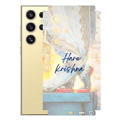 Samsung A/S Series Phone Skins (All Models) - Hare Krishna - 3D Embossed Finish (L-03) Samsung Galaxy S24 Ultra (5G)