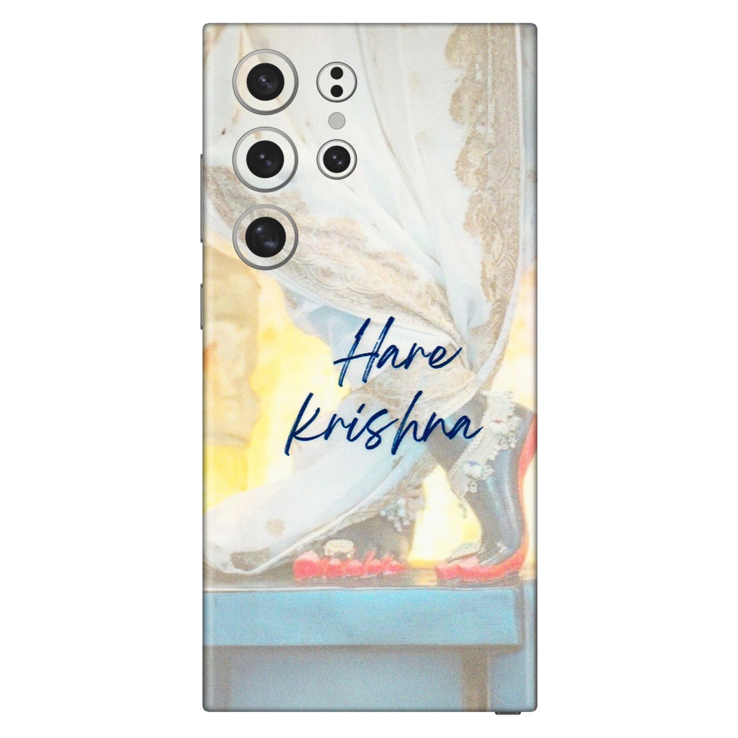 Samsung A/S Series Phone Skins (All Models) - Hare Krishna - 3D Embossed Finish (L-03) Samsung Galaxy S24 Ultra (5G)