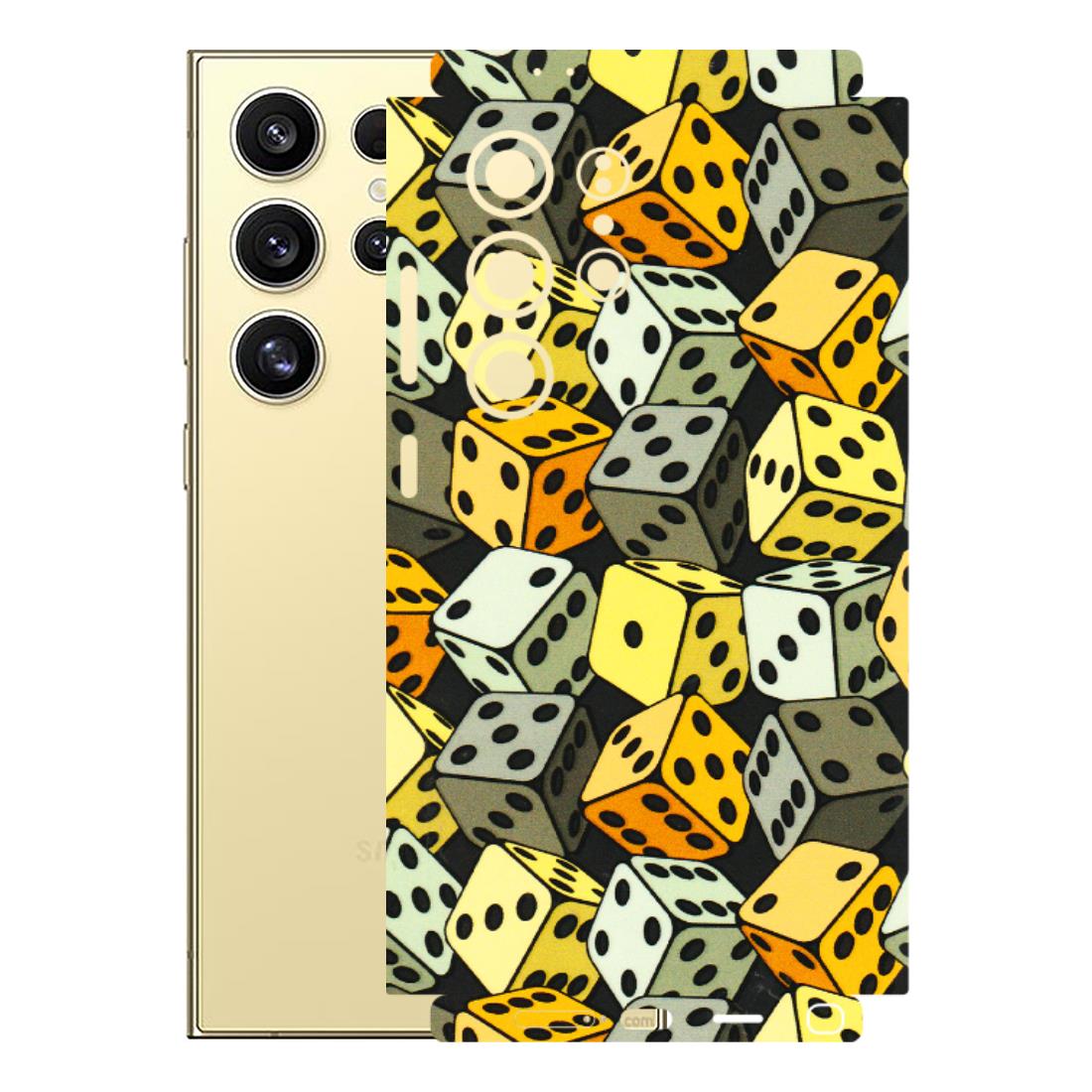 Samsung A/S Series Phone Skins (All Models) - Dices Of Life - 3D Embossed Finish (L-04) Samsung Galaxy S24 Ultra (5G)