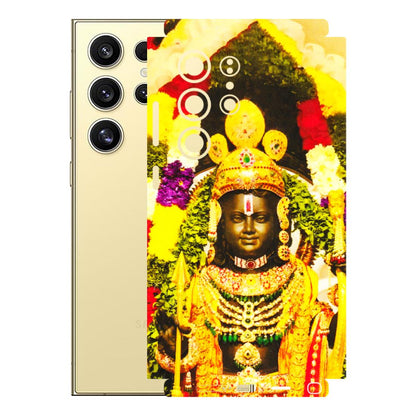 Samsung A/S Series Phone Skins (All Models) - Ram Lalla Ayodhya - 3D Embossed Finish (L-103) Samsung Galaxy S24 Ultra (5G)