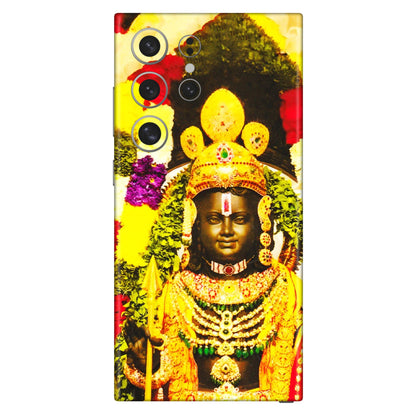 Samsung A/S Series Phone Skins (All Models) - Ram Lalla Ayodhya - 3D Embossed Finish (L-103) Samsung Galaxy S24 Ultra (5G)