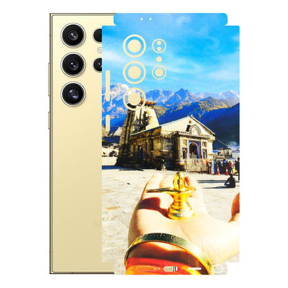Samsung A/S Series Phone Skins (All Models) - Beauty of Kedarnath - 3D Embossed Finish (L-108) Samsung Galaxy S24 Ultra (5G)