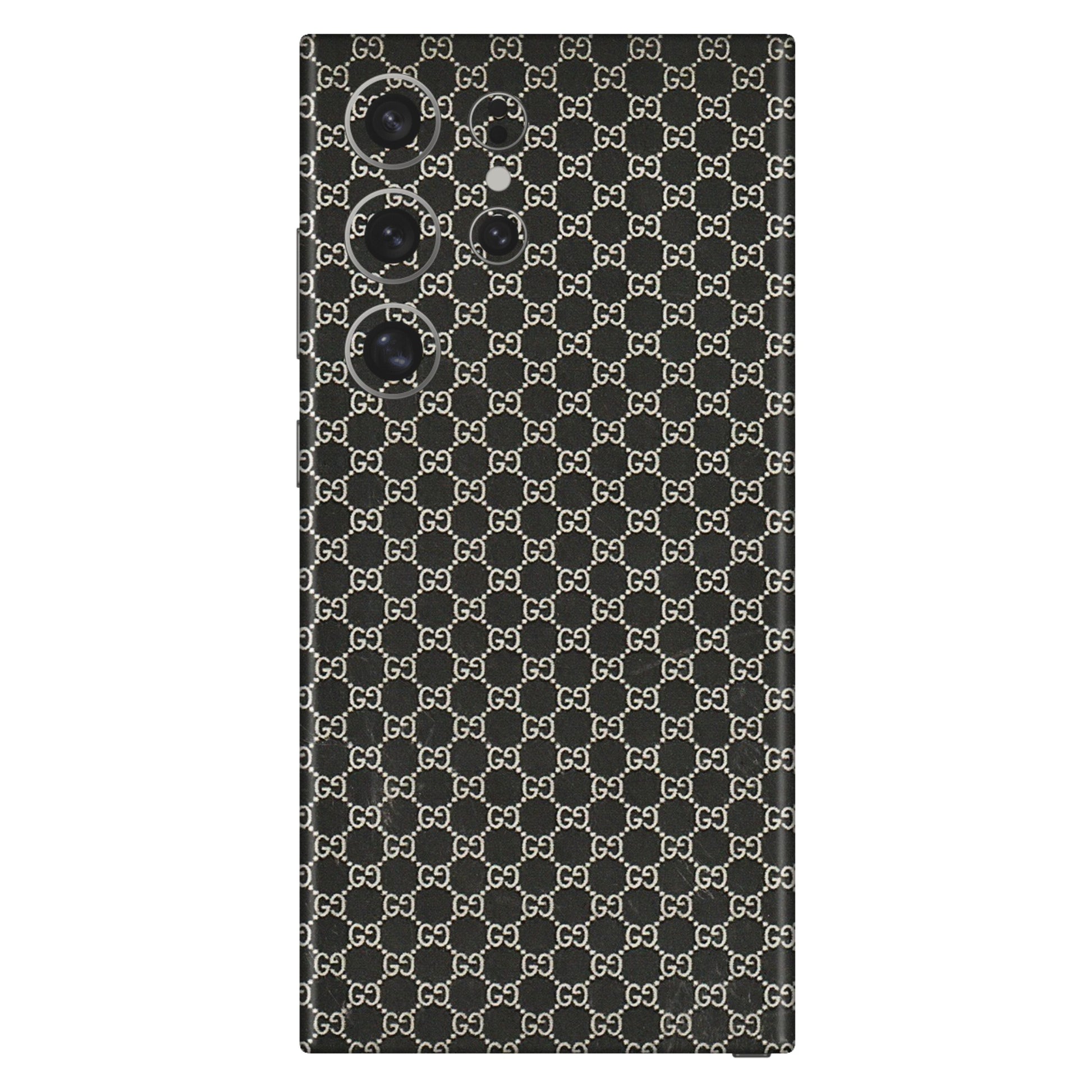 Samsung A/S Series Phone Skins (All Models) - Black G Print - 3D Embossed Finish (L-109) Samsung Galaxy S24 Ultra (5G)