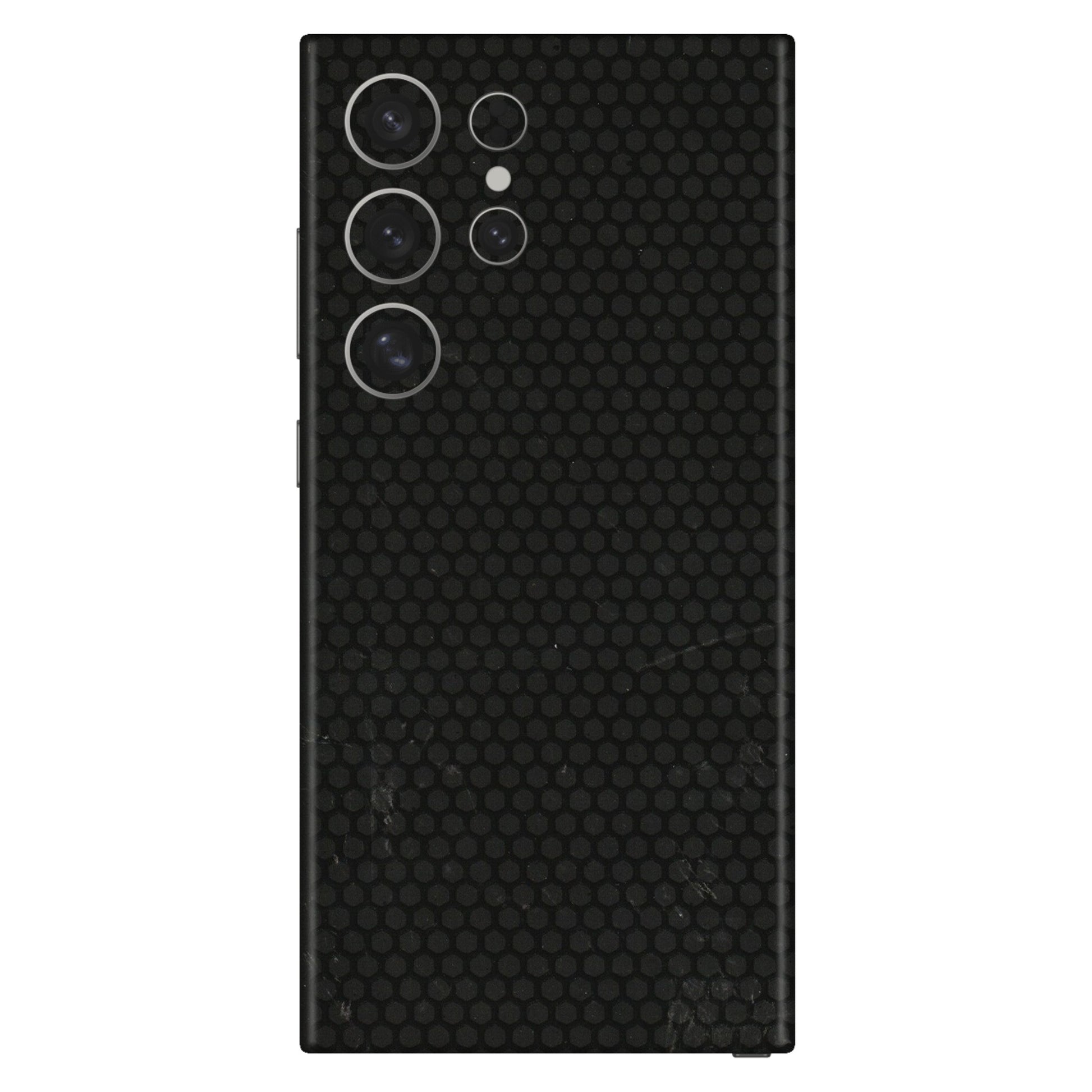 Samsung A/S Series Phone Skins (All Models) - Black honeycomb - 3D Embossed Finish (L-114) Samsung Galaxy S24 Ultra (5G)