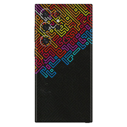 Samsung A/S Series Phone Skins (All Models) - Dotme Pattern Art - 3D Embossed Finish (L-121) Samsung Galaxy S24 Ultra (5G)