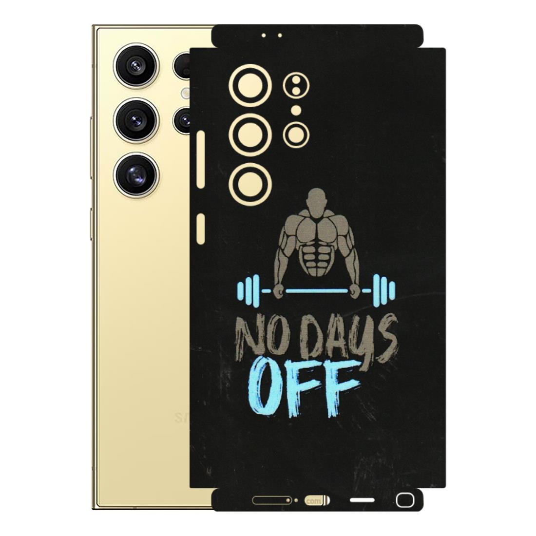 Samsung A/S Series Phone Skins (All Models) - Gym Lover - 3D Embossed Finish (L-127) Samsung Galaxy S24 Ultra (5G)