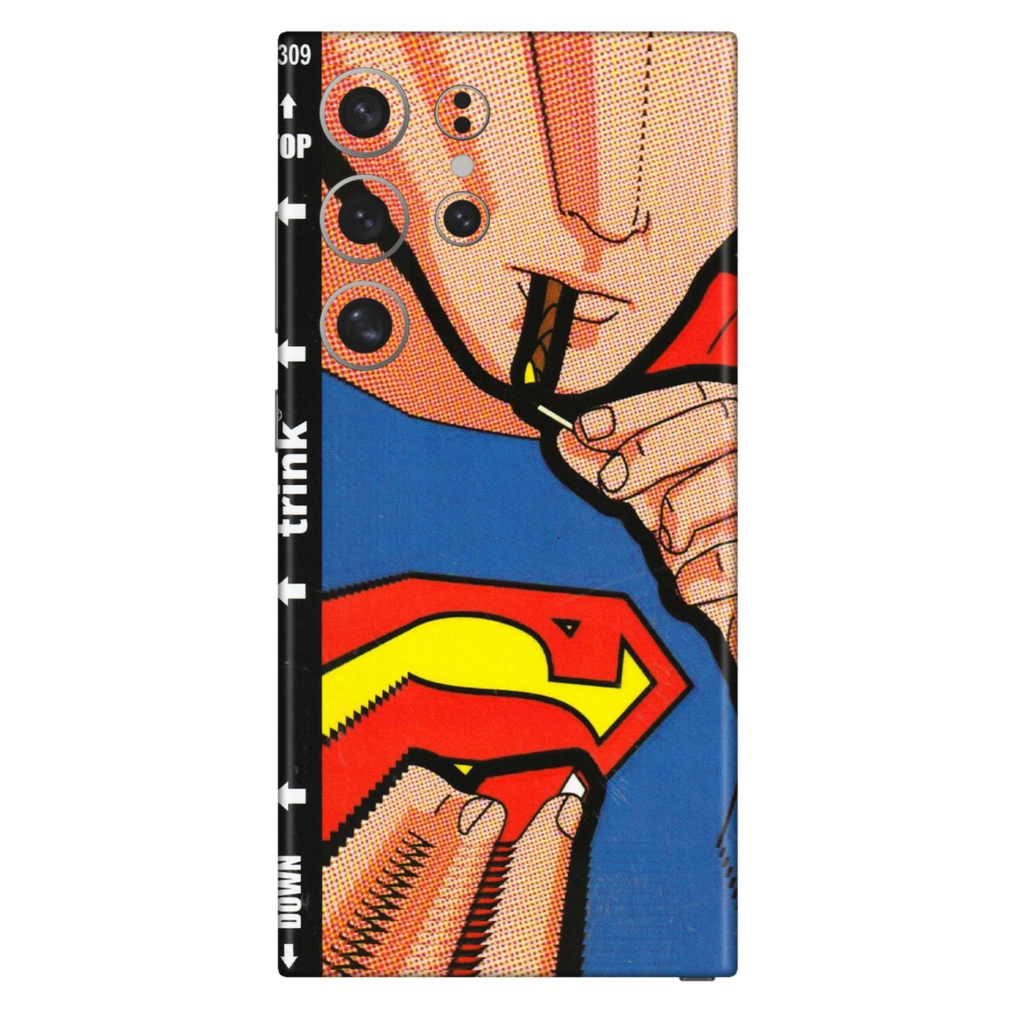 Samsung A/S Series Phone Skins (All Models) - Superman Sutta - 3D Embossed Finish (L-130) Samsung Galaxy S24 Ultra (5G)