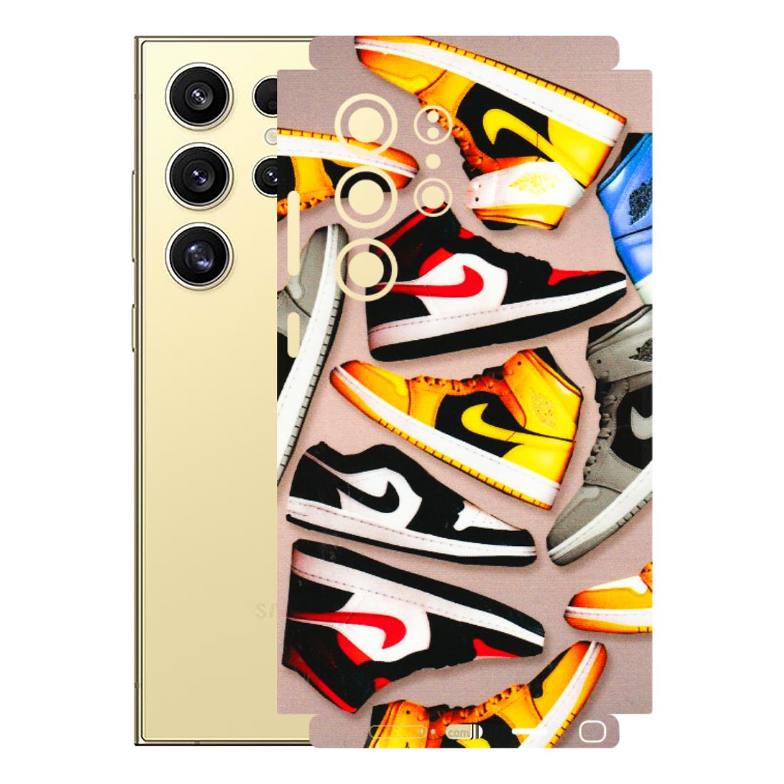 Samsung A/S Series Phone Skins (All Models) - Sneaker Lover - 3D Embossed Finish (L-135) Samsung Galaxy S24 Ultra (5G)
