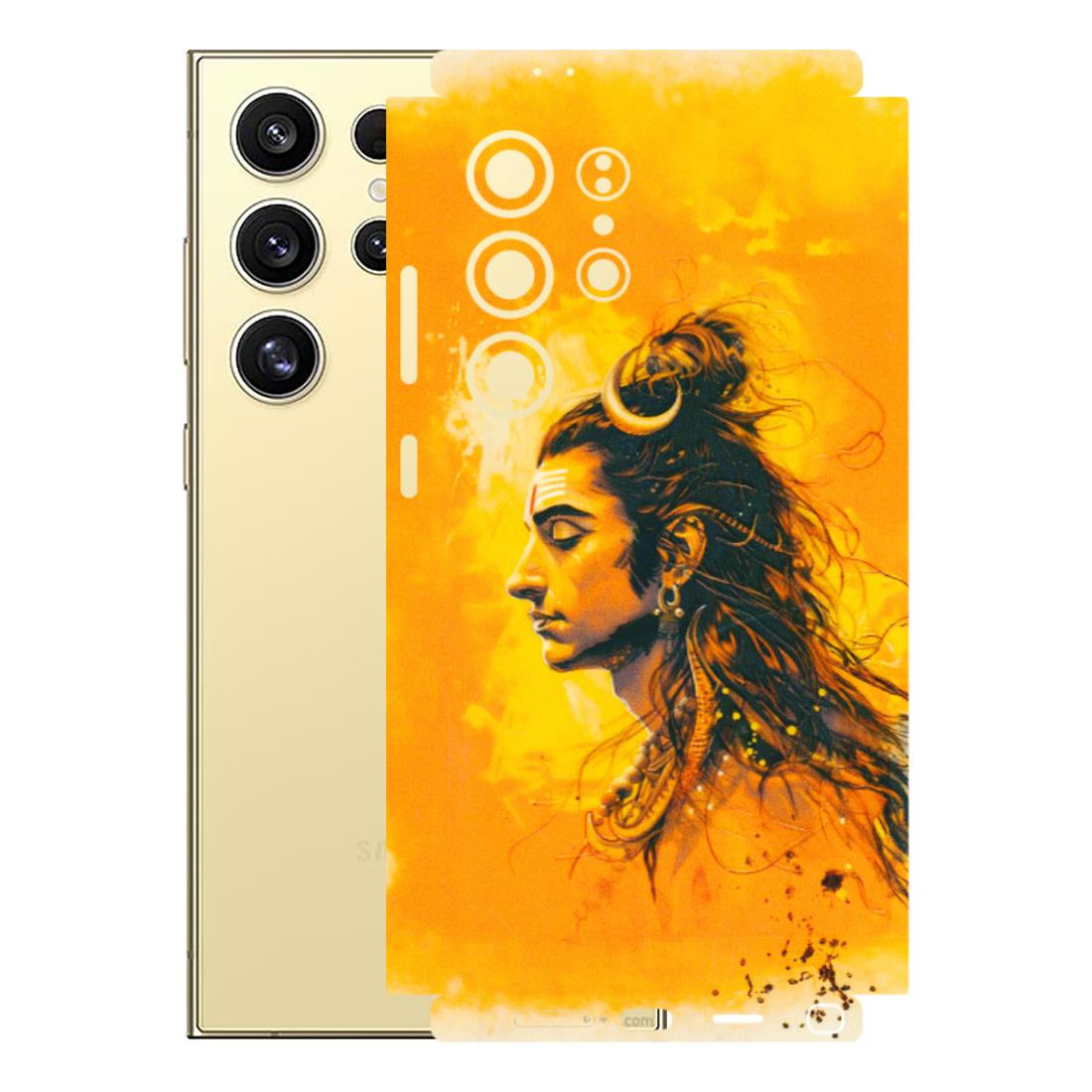 Samsung A/S Series Phone Skins (All Models) - Shiv Shakti - 3D Embossed Finish (L-14) Samsung Galaxy S24 Ultra (5G)