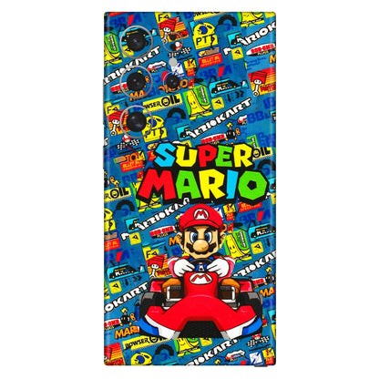 Samsung A/S Series Phone Skins (All Models) - Super Mario Kart - 3D Embossed Finish (L-140) Samsung Galaxy S24 Ultra (5G)