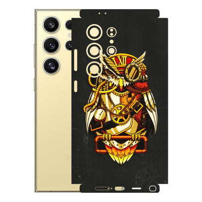 Samsung A/S Series Phone Skins (All Models) - Classy Smart Owl - 3D Embossed Finish (L-144) Samsung Galaxy S24 Ultra (5G)