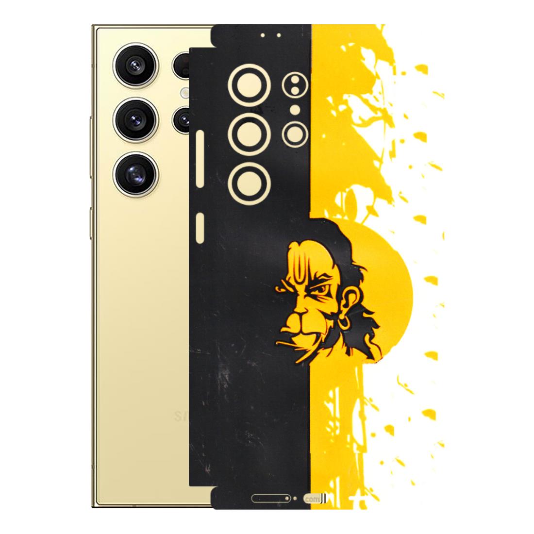 Samsung A/S Series Phone Skins (All Models) - Bajrangbali - 3D Embossed Finish (L-151) Samsung Galaxy S24 Ultra (5G)