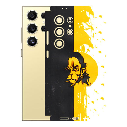 Samsung A/S Series Phone Skins (All Models) - Bajrangbali - 3D Embossed Finish (L-151) Samsung Galaxy S24 Ultra (5G)