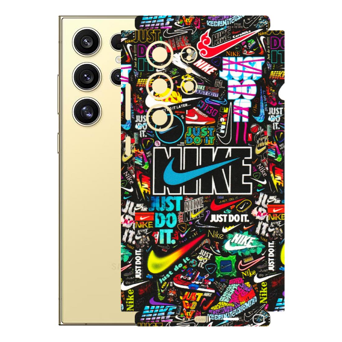 Samsung A/S Series Phone Skins (All Models) - Just Do It Doodles - 3D Embossed Finish (L-166) Samsung Galaxy S24 Ultra (5G)