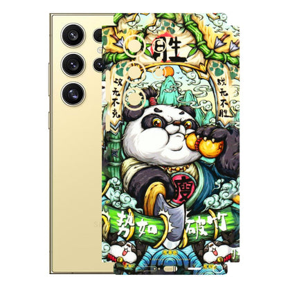 Samsung A/S Series Phone Skins (All Models) - Royal Rich Panda - 3D Embossed Finish (L-170) Samsung Galaxy S24 Ultra (5G)