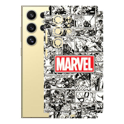 Samsung A/S Series Phone Skins (All Models) - Marvel Comic - 3D Embossed Finish (L-171) Samsung Galaxy S24 Ultra (5G)