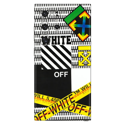 Samsung A/S Series Phone Skins (All Models) - White Off Abstract - 3D Embossed Finish (L-172) Samsung Galaxy S24 Ultra (5G)