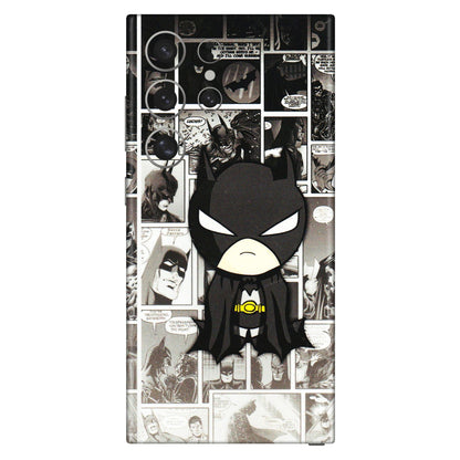 Samsung A/S Series Phone Skins (All Models) - Toon Batman - 3D Embossed Finish (L-182) Samsung Galaxy S24 Ultra (5G)