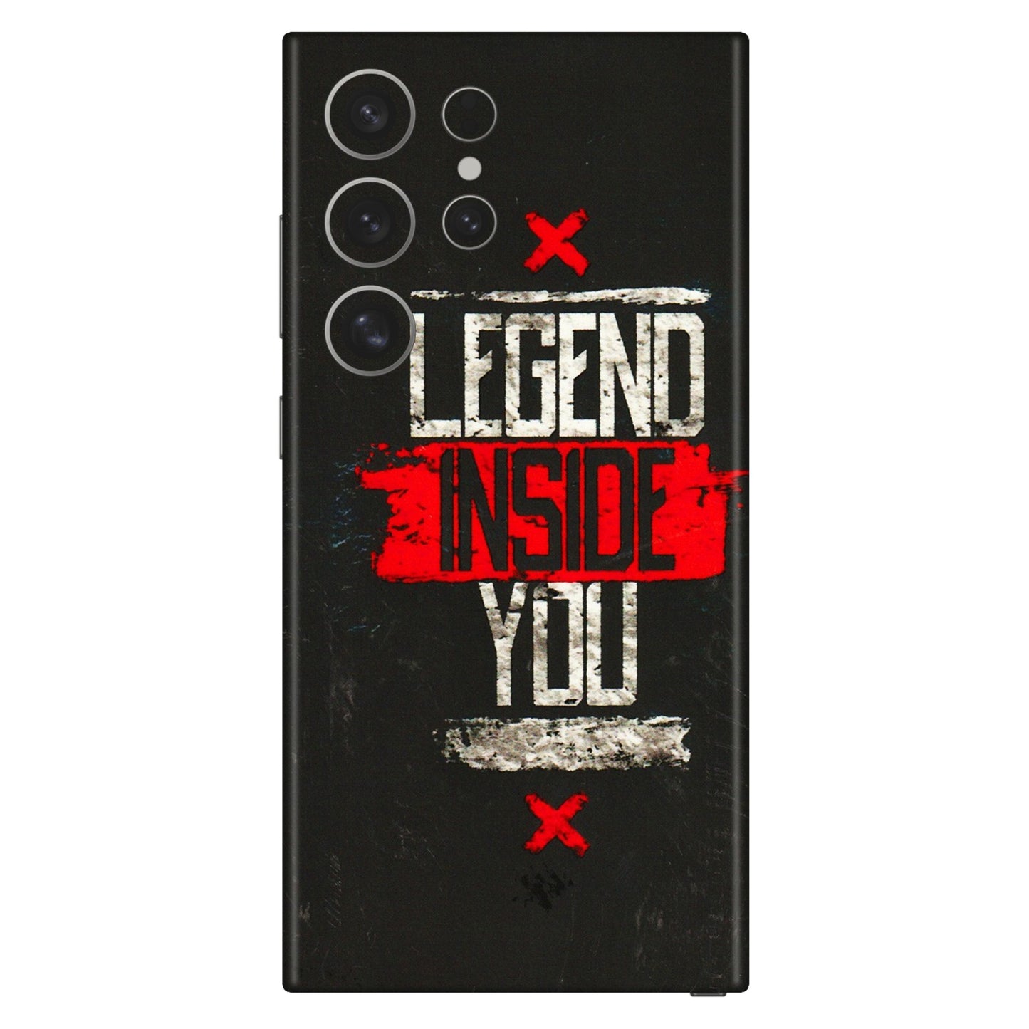 Samsung A/S Series Phone Skins (All Models) - Legend Inside You - 3D Embossed Finish (L-186) Samsung Galaxy S24 Ultra (5G)