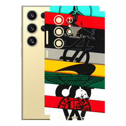 Samsung A/S Series Phone Skins (All Models) - Multi Designer Brands - 3D Embossed Finish (L-187) Samsung Galaxy S24 Ultra (5G)