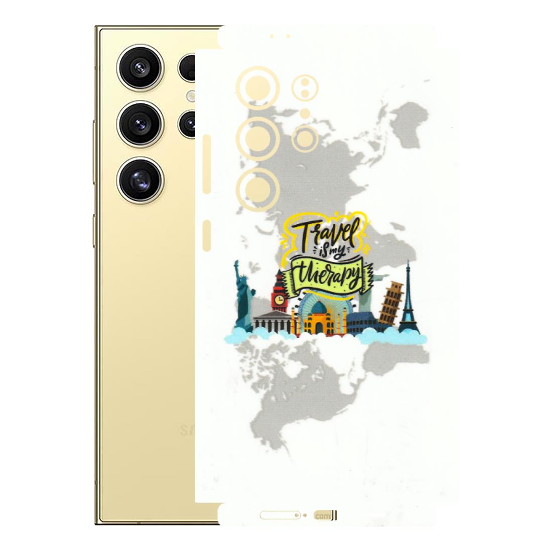 Samsung A/S Series Phone Skins (All Models) - Travel Therapy - 3D Embossed Finish (L-199) Samsung Galaxy S24 Ultra (5G)