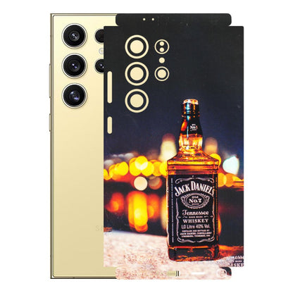 Samsung A/S Series Phone Skins (All Models) - JD Whiskey Bottle - 3D Embossed Finish (L-20) Samsung Galaxy S24 Ultra (5G)