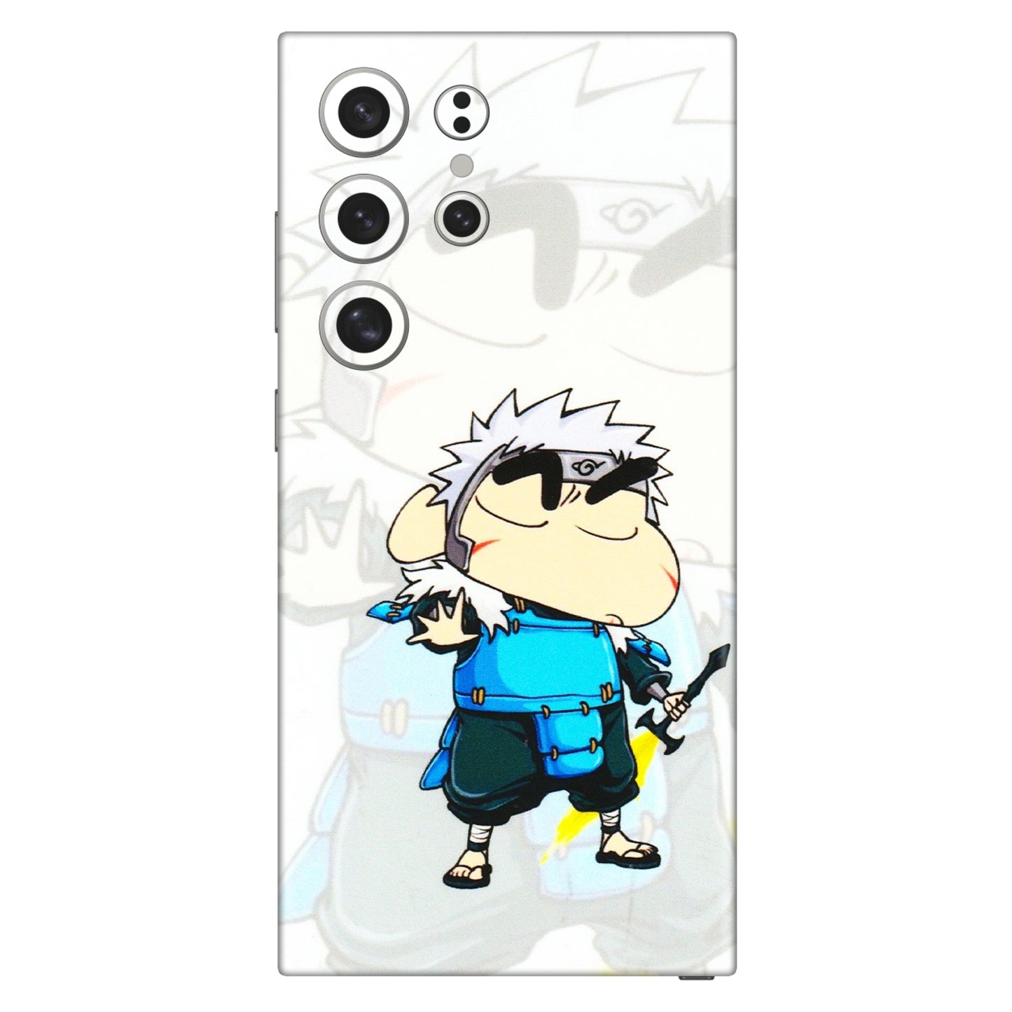 Samsung A/S Series Phone Skins (All Models) - Angry Young Shinchan - 3D Embossed Finish (L-226) Samsung Galaxy S24 Ultra (5G)