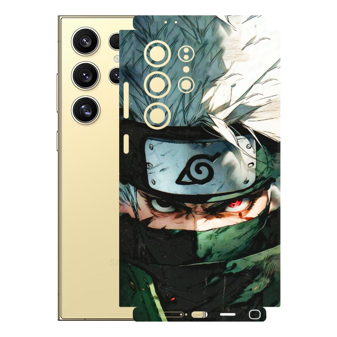 Samsung A/S Series Phone Skins (All Models) - Kakashi Red Eye Focus - 3D Embossed Finish (L-227) Samsung Galaxy S24 Ultra (5G)