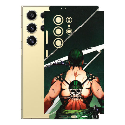 Samsung A/S Series Phone Skins (All Models) - Zoro Anime - 3D Embossed Finish (L-23) Samsung Galaxy S24 Ultra (5G)