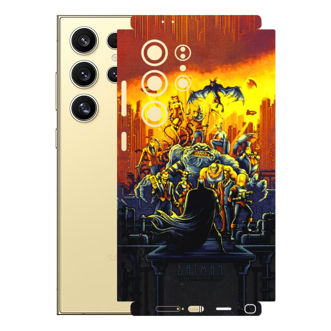 Samsung A/S Series Phone Skins (All Models) - Games Doodles - 3D Embossed Finish (L-24) Samsung Galaxy S24 Ultra (5G)