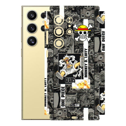 Samsung A/S Series Phone Skins (All Models) - Cuffy Anime MonkeyCamic - 3D Embossed Finish (L-242) Samsung Galaxy S24 Ultra (5G)