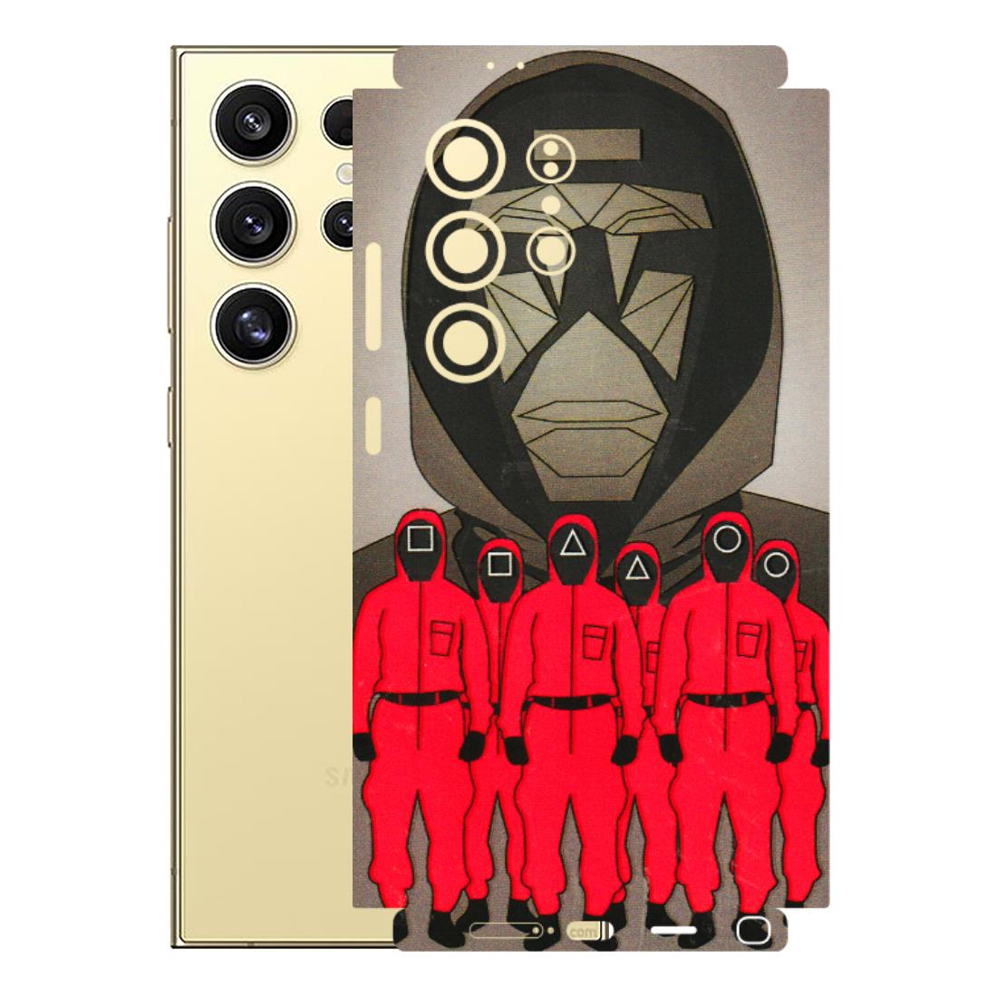 Samsung A/S Series Phone Skins (All Models) - Squid Game Hero - 3D Embossed Finish (L-245) Samsung Galaxy S24 Ultra (5G)