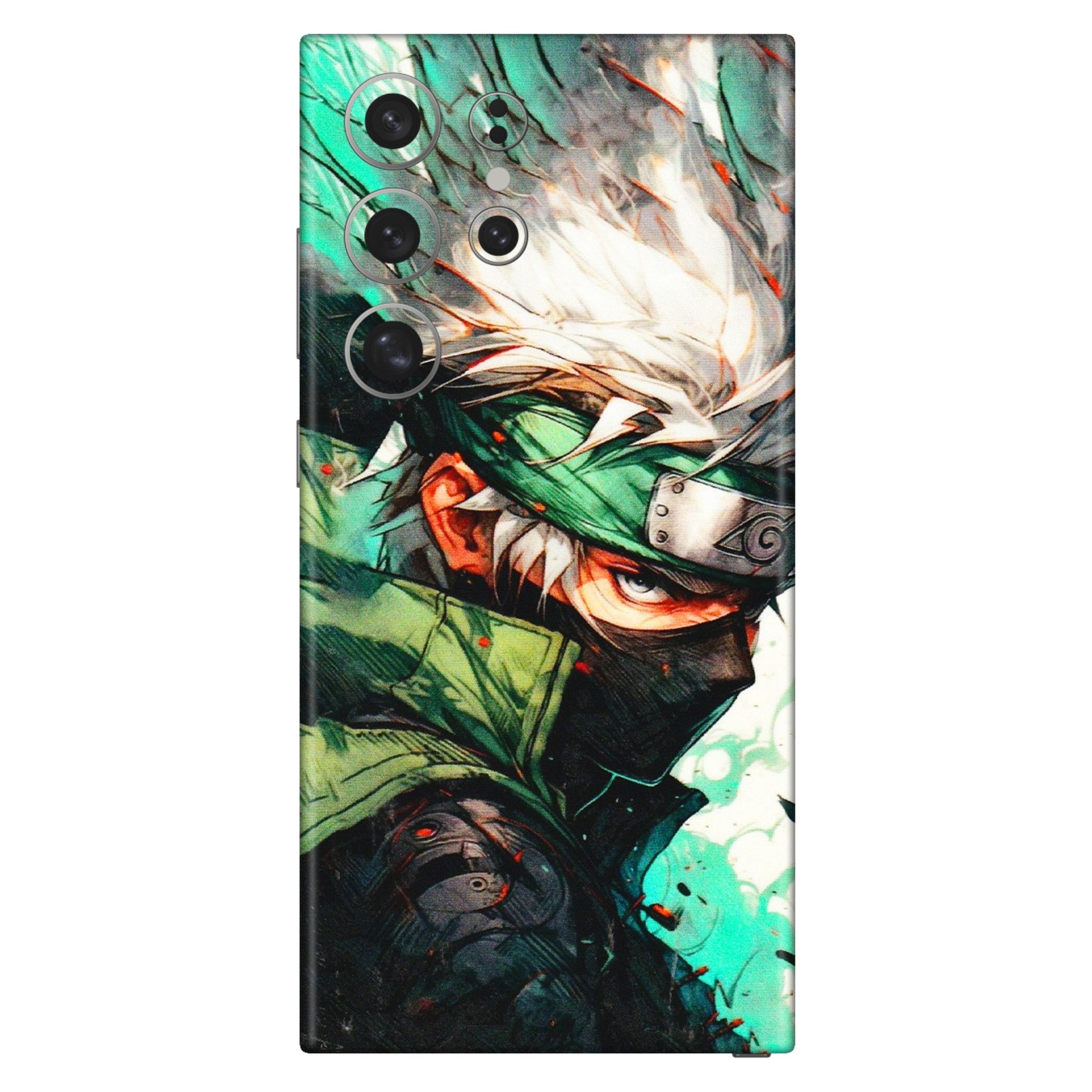 Samsung A/S Series Phone Skins (All Models) - Kakashi Side Profile - 3D Embossed Finish (L-249) Samsung Galaxy S24 Ultra (5G)