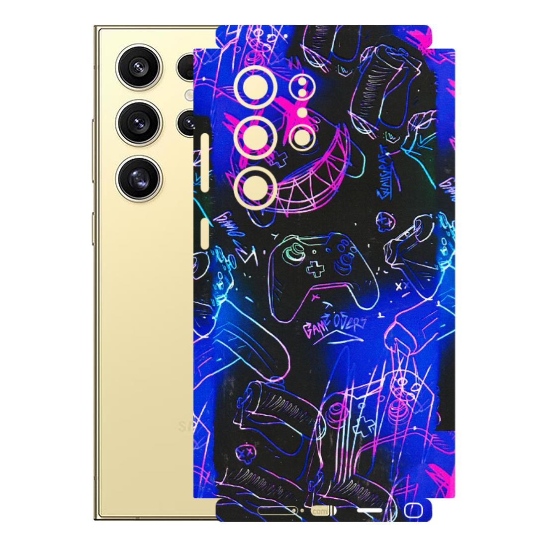 Samsung A/S Series Phone Skins (All Models) - Gamers Paradise - 3D Embossed Finish (L-258) Samsung Galaxy S24 Ultra (5G)