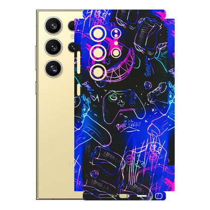 Samsung A/S Series Phone Skins (All Models) - Gamers Paradise - 3D Embossed Finish (L-258) Samsung Galaxy S24 Ultra (5G)