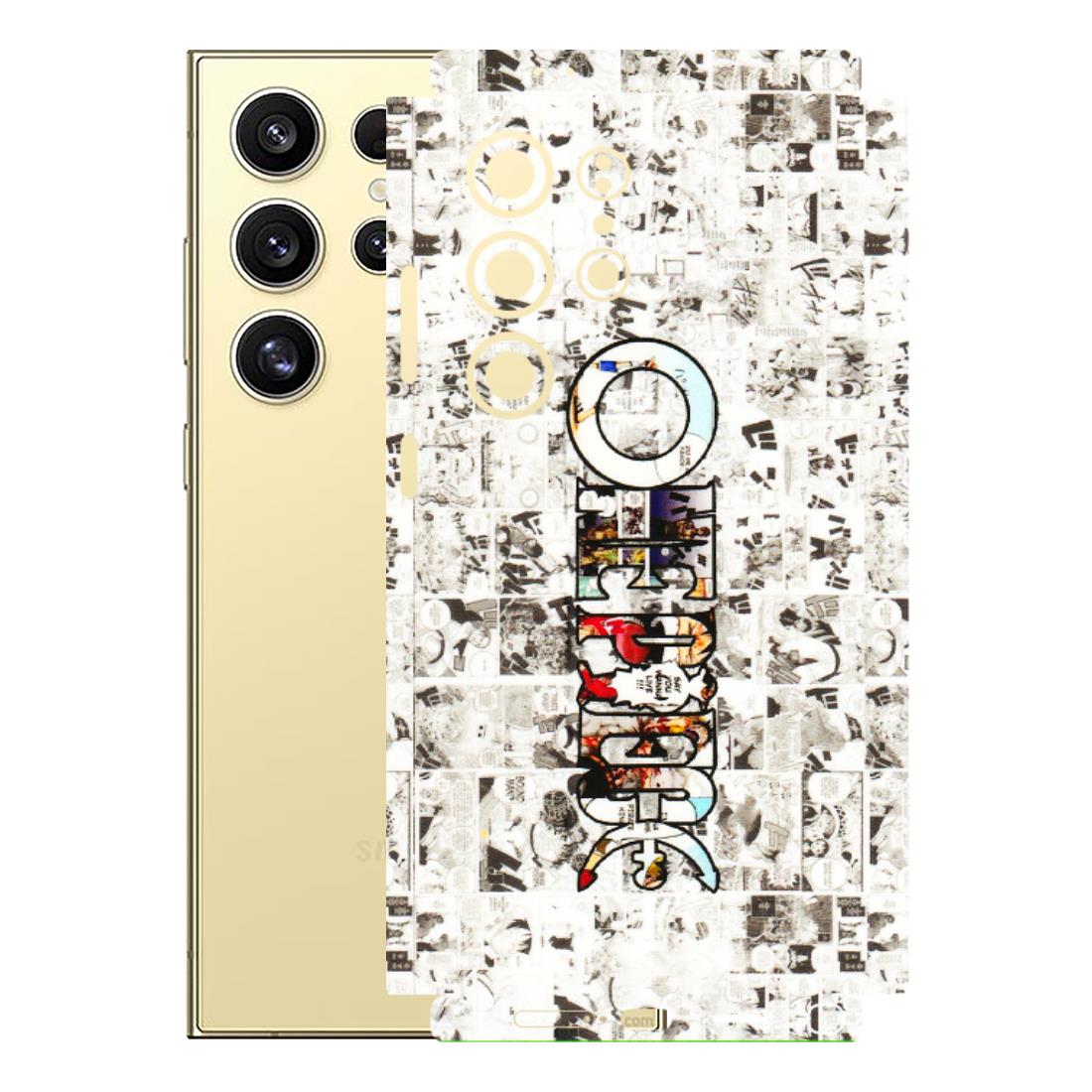 Samsung A/S Series Phone Skins (All Models) - One Piece Manga - 3D Embossed Finish (L-26) Samsung Galaxy S24 Ultra (5G)