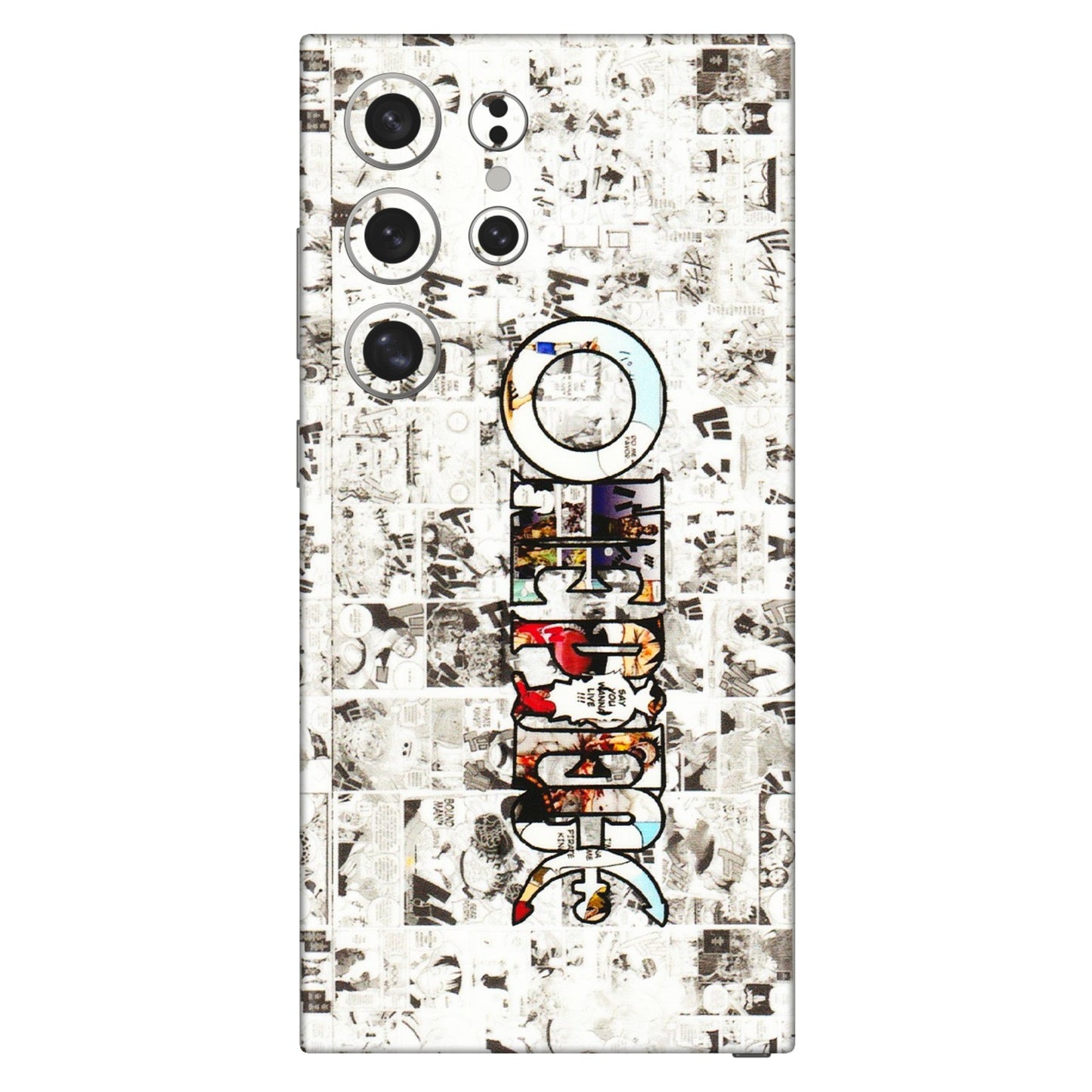 Samsung A/S Series Phone Skins (All Models) - One Piece Manga - 3D Embossed Finish (L-26) Samsung Galaxy S24 Ultra (5G)