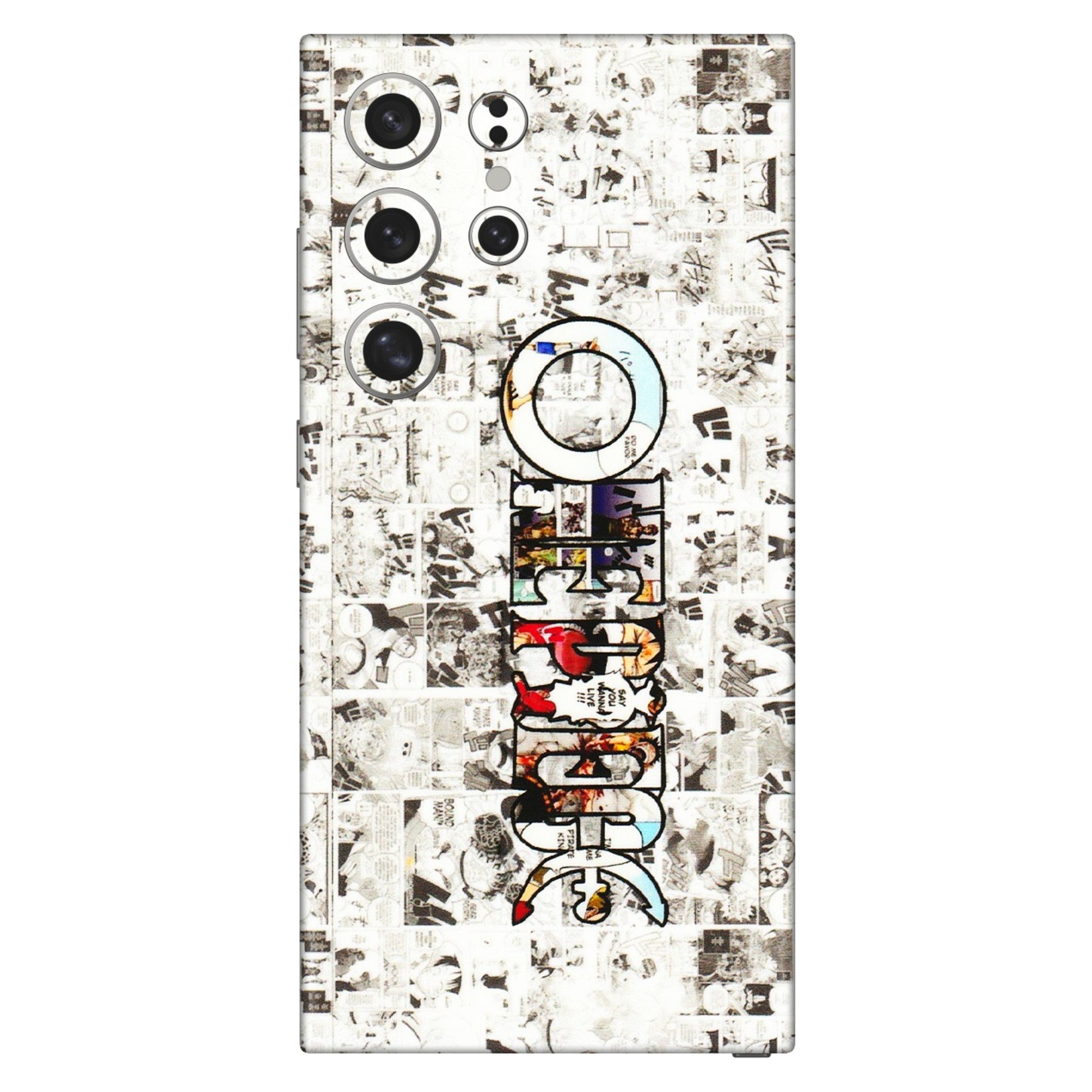 Samsung A/S Series Phone Skins (All Models) - One Piece Manga - 3D Embossed Finish (L-26) Samsung Galaxy S24 Ultra (5G)
