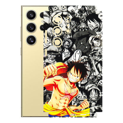 Samsung A/S Series Phone Skins (All Models) - Anime Comics Games Doodles - 3D Embossed Finish (L-27) Samsung Galaxy S24 Ultra (5G)