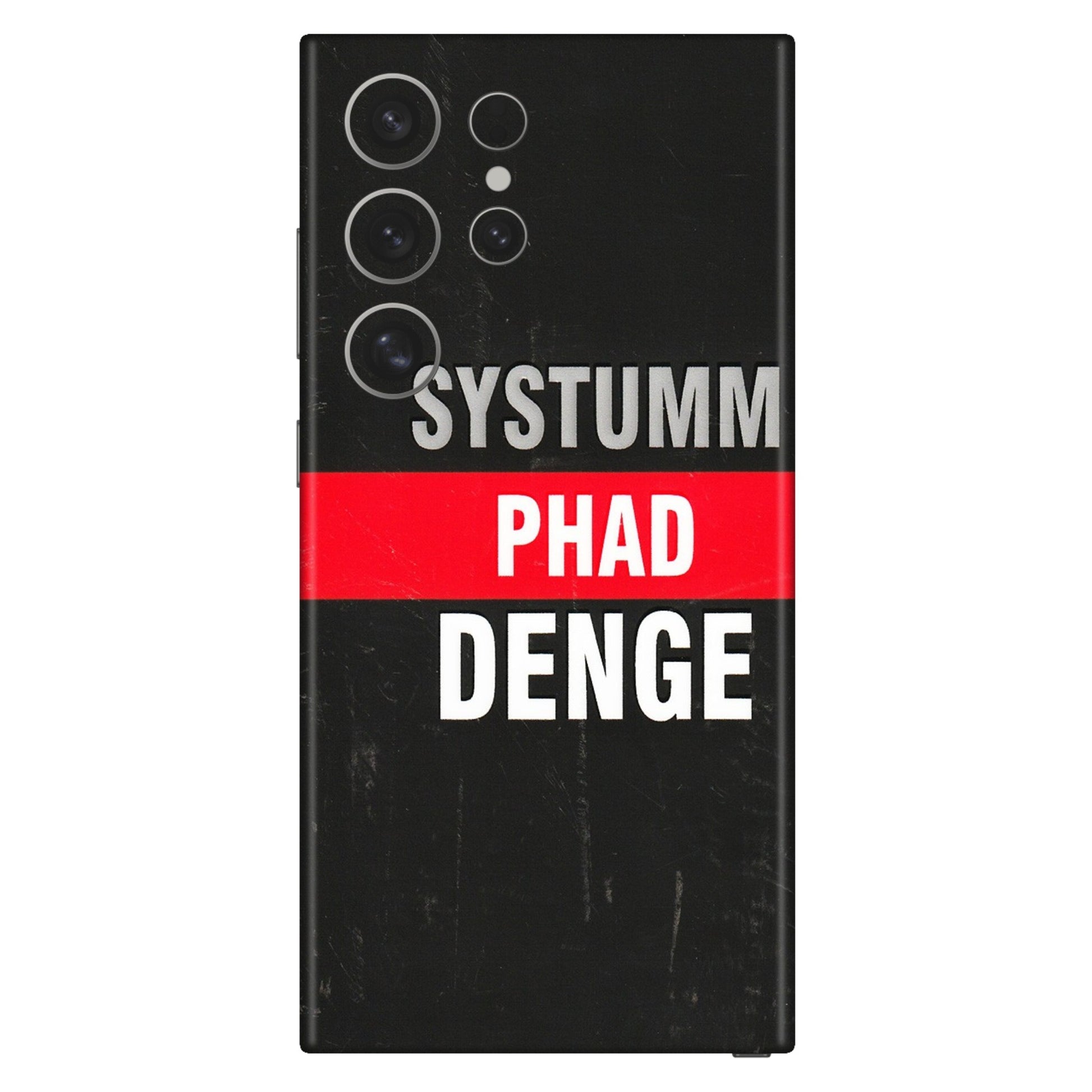 Samsung A/S Series Phone Skins (All Models) - Systumm Phad Denge - 3D Embossed Finish (L-278) Samsung Galaxy S24 Ultra (5G)